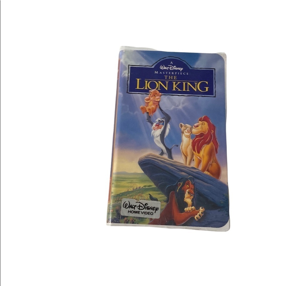 The Lion King Walt Disney Masterpiece VHS Tape